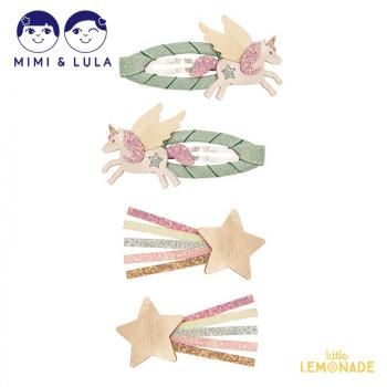 Mimi&LulaFLYING UNICORN CLIP SET ե饤 ˥ åץå ߥߡ롼 162042 38