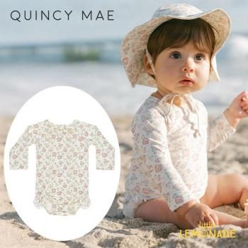 Quincy MaeOLIVIA RASHGUARD ONE-PIECE 18-24 BLOOM  QM132MAYF SS25 KTZ