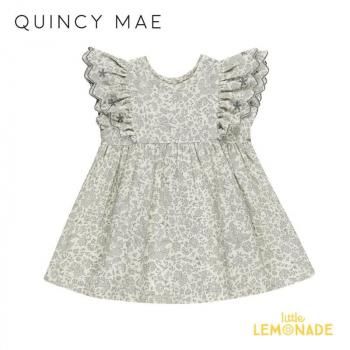 Quincy Mae ALINA DRESS 18-24/2-3/4-5СBLUE BLOSSOM  ԡ QM545RTUN SS25 KTZ