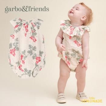 garbo&friends Grapes Pink Seersucker Collar Romper 6-121-2С ѡ GF73243243-8300 SS25 TMPZ