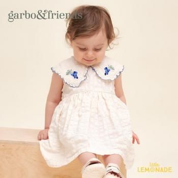 garbo&friends Ecru Seersucker Collar Romper Dress  6-121-2С  ѡ GF77446343-290 SS25 KTZ
