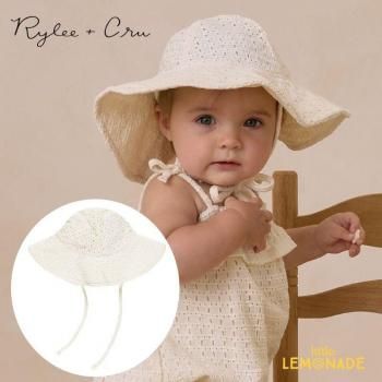 RyleeCru FLOPPY SUN HAT 6-12/12-3С IVORY ϥå RCA244ROTJ SS25 KTZ