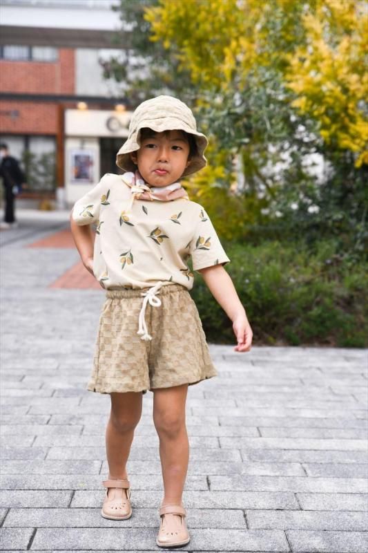 organic zoo】Pottery Blue Gingham Maker Crossback Skirt 【1 organic zoo】Pottery Blue Gingham Maker Crossback Skirt 【1
