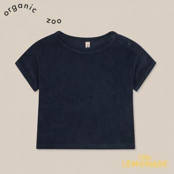 organic zoo Navy Terry Boxy T-Shirt 6-12/1-2/2-3/3-4/4-5С  T SS25 16SOTNOZ TMPZ