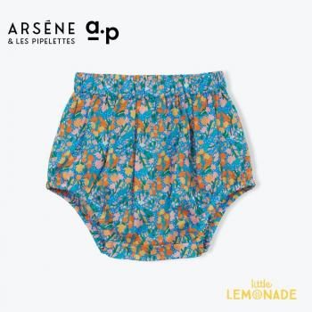 <img class='new_mark_img1' src='https://img.shop-pro.jp/img/new/icons1.gif' style='border:none;display:inline;margin:0px;padding:0px;width:auto;' />ARSENE ET LES PIPELETTES Baby Bloomer Flowers (FLORA)  3-6/12-18  E25BW08 SS25 TMPZ