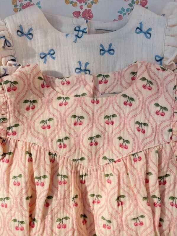 Konges Sloejd COCO ROMPER | ロンパース チェリー - Little