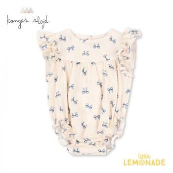 <img class='new_mark_img1' src='https://img.shop-pro.jp/img/new/icons1.gif' style='border:none;display:inline;margin:0px;padding:0px;width:auto;' />Konges SloejdCOCO ROMPER GOTS 6/12/18BOW BLUE ѡ ܥ  KS103068 SS25 KTZ