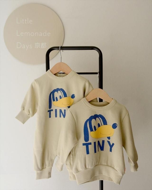 【Lepidos】ソリッドロンパース ロンパース | Tiny Dog Graphic - Little Lemonade Days