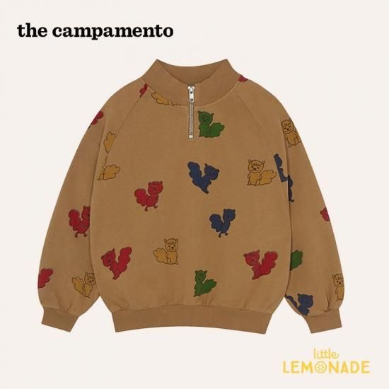 The Campamento MULTICOLOR SQUIRRELS SWEATSHIRT｜マルチカラ