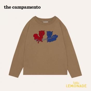 THE CAMPAMENTO ザ・カンパメントスウェット 5/6y スウェット リス柄(3Y,4Y,5/6Y)/The Campamento(カンパメント) |
