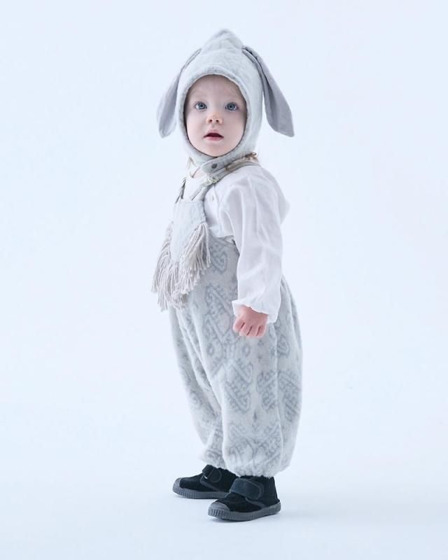eLfinFolk ベビー サロペット | Snow Jacquard - Little