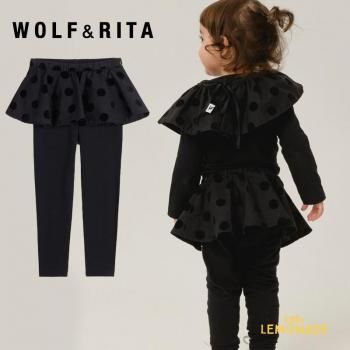 <img class='new_mark_img1' src='https://img.shop-pro.jp/img/new/icons1.gif' style='border:none;display:inline;margin:0px;padding:0px;width:auto;' />WOLF&RITA ANINHA DUNKEL 6-12/12-18/18-24 leggings ٥ӡ 쥮 PAWRYLEG0282061.AW25.17 KTZ