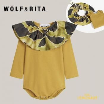 <img class='new_mark_img1' src='https://img.shop-pro.jp/img/new/icons1.gif' style='border:none;display:inline;margin:0px;padding:0px;width:auto;' />WOLF&RITA  AURORA OLIVE 6-12/12-18/18-24 Bodysuit ٥ӡ ѡ PAWRYBDS0283059.AW25.18 KTZ
