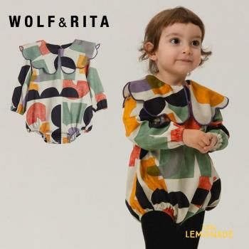 <img class='new_mark_img1' src='https://img.shop-pro.jp/img/new/icons1.gif' style='border:none;display:inline;margin:0px;padding:0px;width:auto;' />WOLF&RITA   ERCILIA GEOMETRIE 6-12/12-18/18-24 Bodysuit  ѡ PAWRYRMP0249001.AW25.01 KTZ