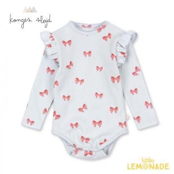 <img class='new_mark_img1' src='https://img.shop-pro.jp/img/new/icons1.gif' style='border:none;display:inline;margin:0px;padding:0px;width:auto;' />Konges Sloejd SUI FRILL BODY GOTS 9/12 ROSIA BLUE BOW ѡ ꡼ KS104004 AW25 KTZ