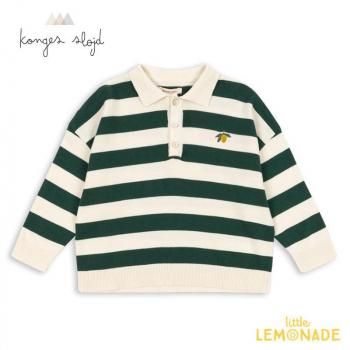 <img class='new_mark_img1' src='https://img.shop-pro.jp/img/new/icons1.gif' style='border:none;display:inline;margin:0px;padding:0px;width:auto;' />Konges Sloejd TMANIS KNIT POLO 2/3/4С PINE GROVE STRIPE KS103898 AW25 KTZ