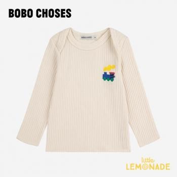 <img class='new_mark_img1' src='https://img.shop-pro.jp/img/new/icons1.gif' style='border:none;display:inline;margin:0px;padding:0px;width:auto;' />BOBO CHOSES Bobo Choo Choo long sleeve T-shirt 6/12 (B225AB005) ٥ӡ ȥåץ ɽ AW25 KTZ
