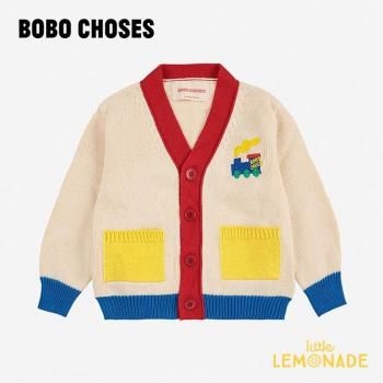 <img class='new_mark_img1' src='https://img.shop-pro.jp/img/new/icons1.gif' style='border:none;display:inline;margin:0px;padding:0px;width:auto;' />BOBO CHOSES Bobo Choo Choo color block cardigan 6/12/24 (B225AB098) ˥åȥǥ AW25 KTZ