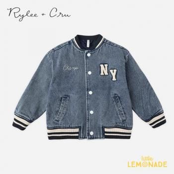 <img class='new_mark_img1' src='https://img.shop-pro.jp/img/new/icons1.gif' style='border:none;display:inline;margin:0px;padding:0px;width:auto;' />RyleeCru VARSITY JACKET (2-3/4-5/6-7) INDIGO DENIM ǥ˥ 㥱å RC622BJHN AW25 KTZ