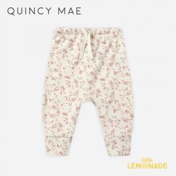 <img class='new_mark_img1' src='https://img.shop-pro.jp/img/new/icons1.gif' style='border:none;display:inline;margin:0px;padding:0px;width:auto;' />Quincy Mae DRAWSTRING PANT (6-12/12-18/18-24/2-3) FRENCH GARDEN åȥѥ AW25 QM003MNIP KTZ