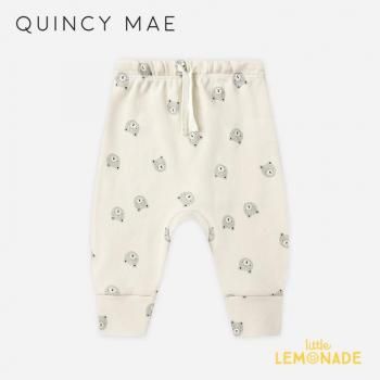 <img class='new_mark_img1' src='https://img.shop-pro.jp/img/new/icons1.gif' style='border:none;display:inline;margin:0px;padding:0px;width:auto;' />Quincy Mae DRAWSTRING PANT (6-12/12-18/18-24/2-3) BEARS åȥѥ AW25 QM003BRTN KTZ