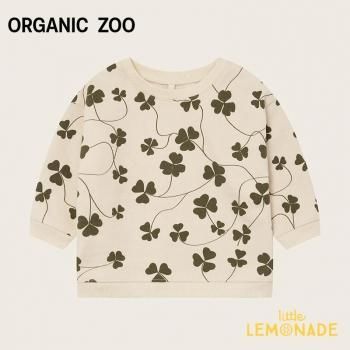 <img class='new_mark_img1' src='https://img.shop-pro.jp/img/new/icons1.gif' style='border:none;display:inline;margin:0px;padding:0px;width:auto;' />organic zoo Clover Sweatshirt Undyed  (6-12/1-2/2-3/3-4/4-5) Ĺµ å 17CLVBSOZ AW25