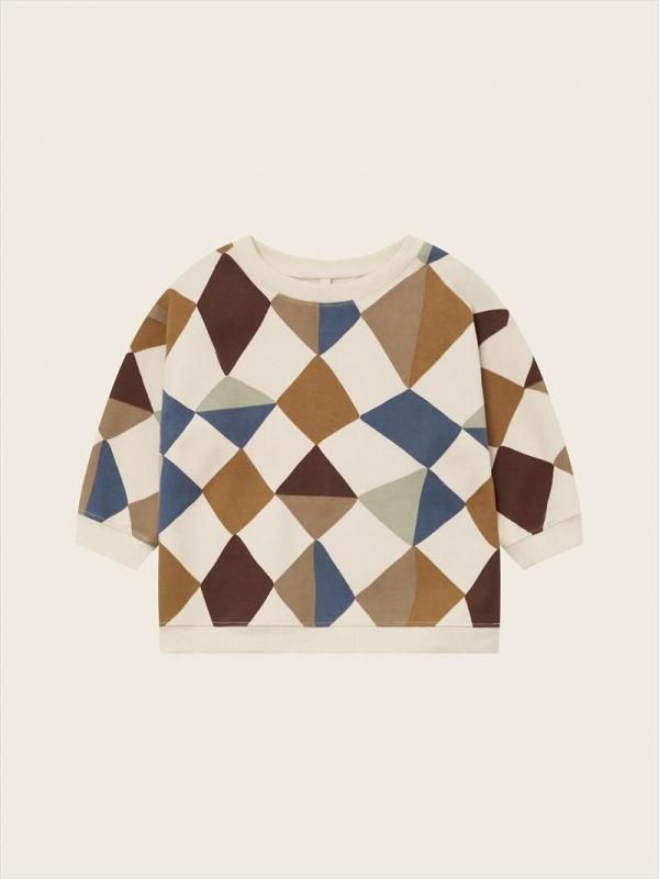 Kite Patchwork Sweatshirt | organic zoo - Little Lemonade