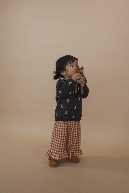 organiczoo Chestnut Gingham Frill フリルパンツ ネコポス送料無料】organic zoo（オーガニックズー）2025AW