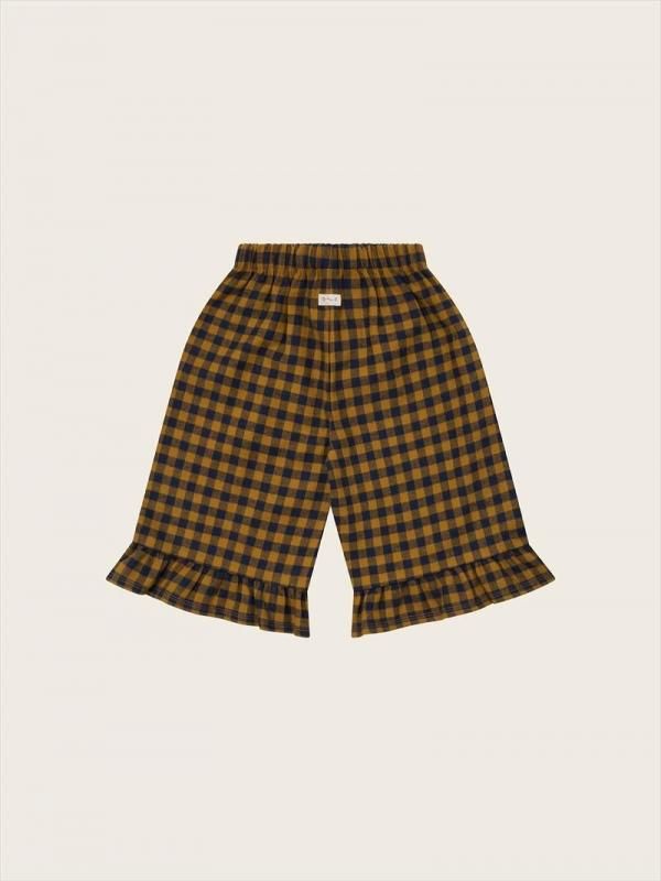 Blueberry Gingham フリルパンツ | organic zoo - Little