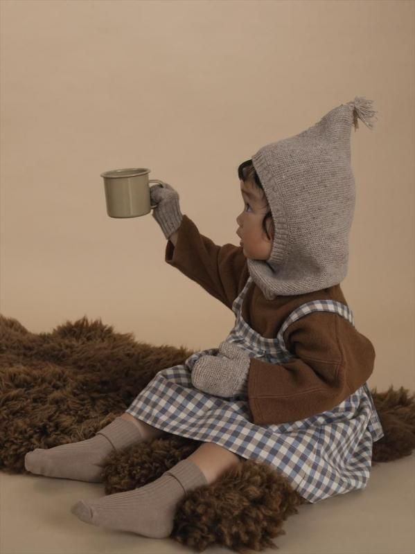 Shoreline Gingham Tribe Skirt | オーガニック・ズー - Little