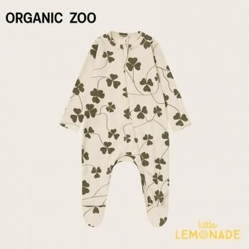 <img class='new_mark_img1' src='https://img.shop-pro.jp/img/new/icons1.gif' style='border:none;display:inline;margin:0px;padding:0px;width:auto;' />organic zoo Clover Zip Sleepsuit  Undyed  (0-3/3-6/6-12) ­դС 17CLVSLOZ AW25