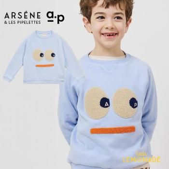 <img class='new_mark_img1' src='https://img.shop-pro.jp/img/new/icons1.gif' style='border:none;display:inline;margin:0px;padding:0px;width:auto;' />ARSENE ET LES PIPELETTES  Smile Sweatshirt Bio (4/5) GILBERTO T H25GS06 AW25 KTZ