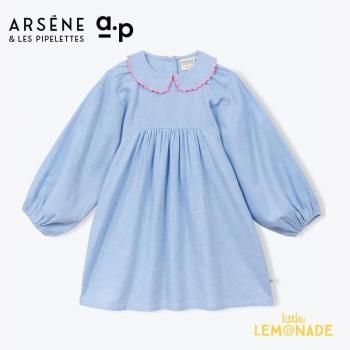 <img class='new_mark_img1' src='https://img.shop-pro.jp/img/new/icons1.gif' style='border:none;display:inline;margin:0px;padding:0px;width:auto;' />ARSENE ET LES PIPELETTES  Oxford Dress (4/6)  GABRIELLE  ԡ H25FR18 AW25 KTZ