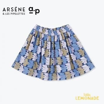 <img class='new_mark_img1' src='https://img.shop-pro.jp/img/new/icons1.gif' style='border:none;display:inline;margin:0px;padding:0px;width:auto;' />ARSENE ET LES PIPELETTES  Bird Skirt Gots (4/6)  GITA  H25FJ05 AW25 KTZ