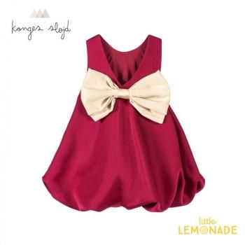 <img class='new_mark_img1' src='https://img.shop-pro.jp/img/new/icons1.gif' style='border:none;display:inline;margin:0px;padding:0px;width:auto;' />Konges Sloejd SHEENA DRESS  (2/3/4/5-6) SANGRIA ɥ쥹 Konges Sloejd ܥ å KS103977 AW25