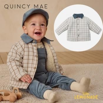 <img class='new_mark_img1' src='https://img.shop-pro.jp/img/new/icons1.gif' style='border:none;display:inline;margin:0px;padding:0px;width:auto;' />Quincy Mae FORD JACKET (12-18/18-24/2-3/4-5) եɥ㥱å AW25 QM466MARG KTZ