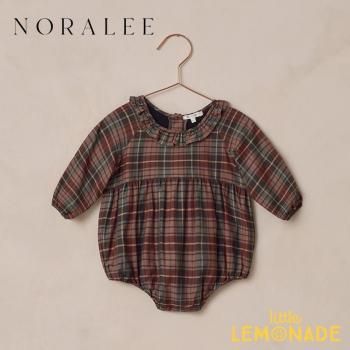 <img class='new_mark_img1' src='https://img.shop-pro.jp/img/new/icons1.gif' style='border:none;display:inline;margin:0px;padding:0px;width:auto;' />NORALEE ADELINE ROMPER (6/12)  WINTER TARTAN ѡ å NL088STRK AW25