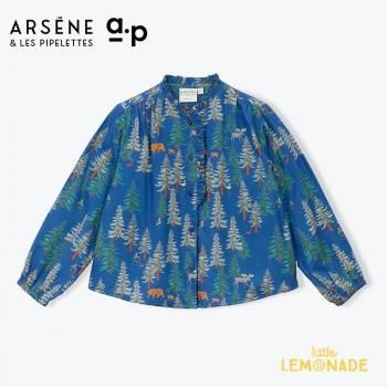 <img class='new_mark_img1' src='https://img.shop-pro.jp/img/new/icons1.gif' style='border:none;display:inline;margin:0px;padding:0px;width:auto;' />ARSENE ET LES PIPELETTES Pine Blouse GIUSTINA  (4/6)  GIUSTINA  å ֥饦 H25FB25 AW25 KTZ