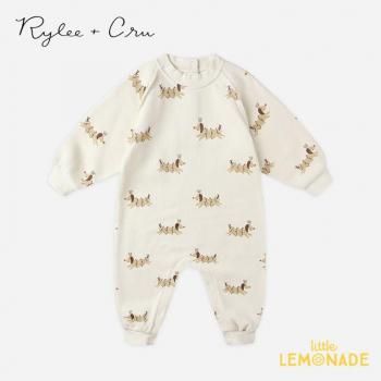 <img class='new_mark_img1' src='https://img.shop-pro.jp/img/new/icons1.gif' style='border:none;display:inline;margin:0px;padding:0px;width:auto;' />RyleeCru RAGLAN JUMPSUIT (6-12/12-18) CHRISTMAS DOGS ץ RC560HOBB AW25