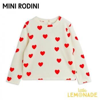 <img class='new_mark_img1' src='https://img.shop-pro.jp/img/new/icons1.gif' style='border:none;display:inline;margin:0px;padding:0px;width:auto;' />【Mini Rodini】 Hearts aop velour top 【92/98・104/110・116/122】 長袖トップス (2612012010) SS26pre KTZ