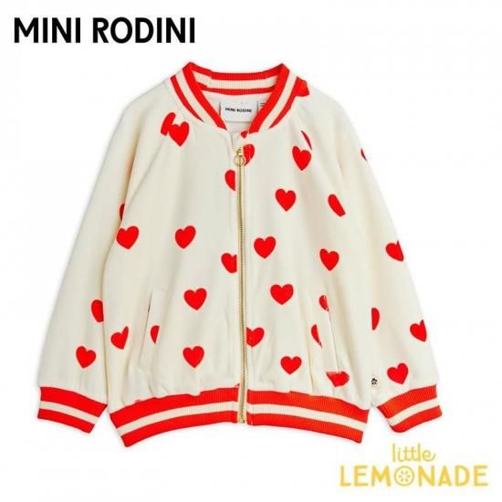 Mini Rodini ハート柄 カーディガン | 92/98・104/110・116/122