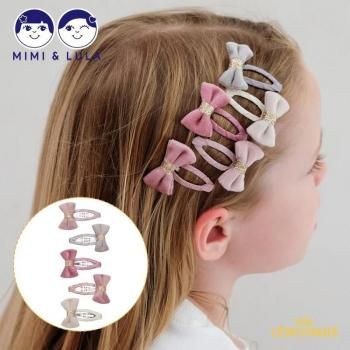 <img class='new_mark_img1' src='https://img.shop-pro.jp/img/new/icons1.gif' style='border:none;display:inline;margin:0px;padding:0px;width:auto;' />Mimi&Lula ߥߥɥ롼 Tinkerbell velvet bow mini clic clacs / ٥٥åȤΥܥ إå ѥåα  (172018 27