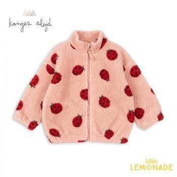 <img class='new_mark_img1' src='https://img.shop-pro.jp/img/new/icons1.gif' style='border:none;display:inline;margin:0px;padding:0px;width:auto;' />Konges Sloejd JODY TEDDY JACKET GRS  (4,5-6) LADYBUG PINK ƤȤ ԥ  ѡ KS103479 AW25