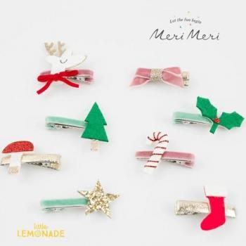 <img class='new_mark_img1' src='https://img.shop-pro.jp/img/new/icons1.gif' style='border:none;display:inline;margin:0px;padding:0px;width:auto;' />Meri Meri   Christmas Icon Hair Clips 270175 إå8ĥå إ꡼