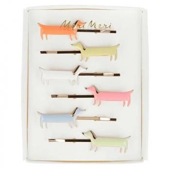 <img class='new_mark_img1' src='https://img.shop-pro.jp/img/new/icons1.gif' style='border:none;display:inline;margin:0px;padding:0px;width:auto;' />Meri Meri Sausage Dog Hair Slides 204463 ʥ ե  ɥå إԥ󥻥å