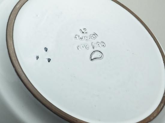 マリ・シムルソン 花柄プレート スウェーデン ウプサラエクビィ