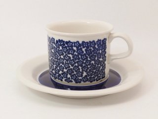 ファエンツァ(Faenza)ブルー / コーヒーカップ＆ソーサー 