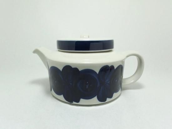 アネモネ(Anemone)ティーポット/アラビア(ARABIA)のヴィンテージ食器