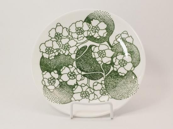 エマ Emma プレート17cm グリーン グスタフスベリ Gustavsberg のヴィンテージ北欧食器 Sol ヴィンテージ北欧食器 エマ Emma プレート17cm グリーン グスタフスベリ Gustavsberg のヴィンテージ北欧食器 Sol ヴィンテージ北欧食器