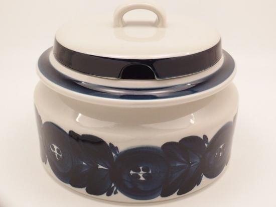 【美品】アラビア ARABIA アネモネANEMONE キャセロール大 美品】アラビア ARABIA アネモネANEMONE キャセロール大